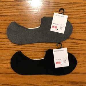 UNIQLO Men’s Low Cut Socks (Two Pairs)